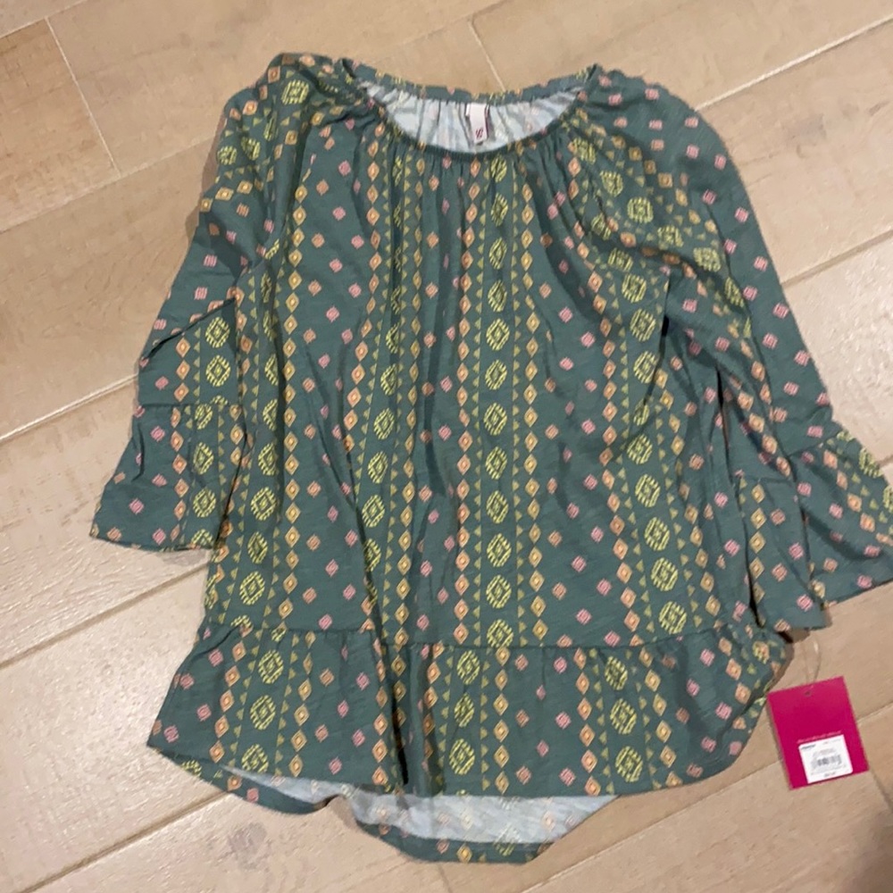 SO girls long sleeve top size L (10/12)